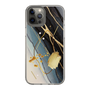 スリムプロテクションケース［ Marble Nuance Painting Black ］