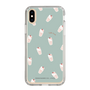 スリムプロテクションケース［ Hello Kitty - MXカフェタイム_ジュース_グリーン ］