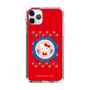 スリムプロテクションケース［ ハローキティ - KT - 昭和レトロ - 丸 - 赤 ］