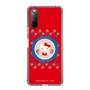 スリムプロテクションケース［ Hello Kitty - KT_昭和レトロ_丸_赤 ］