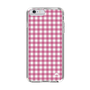 スリムプロテクションケース［ Checkered Pink - ギンガムチェック ピンク ］