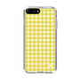 スリムプロテクションケース［ Checkered Yellow - ギンガムチェック イエロー ］