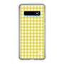 スリムプロテクションケース［ Checkered Yellow - ギンガムチェック イエロー ］