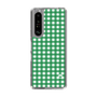 スリムプロテクションケース［ Checkered Green - ギンガムチェック グリーン ］