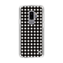 スリムプロテクションケース［ Checkered Purple - ギンガムチェック ブラック ］