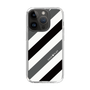 スリムプロテクションケース［ Big Stripe - Black × Gray ］