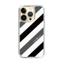 スリムプロテクションケース［ Big Stripe - Black × Gray ］