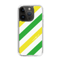 スリムプロテクションケース［ Big Stripe - Green × Yellow ］