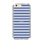スリムプロテクションケース［ Small Border - Navy ］