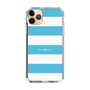 スリムプロテクションケース［ Big Border - Blue ］