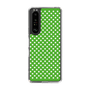 スリムプロテクションケース［ Small Dot - Green ］
