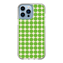 スリムプロテクションケース［ Big Dot - Green ］