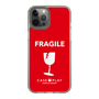 スリムプロテクションケース［ FRAGILE - Red ］