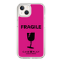 スリムプロテクションケース［ FRAGILE - Pink ］