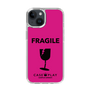 スリムプロテクションケース［ FRAGILE - Pink ］