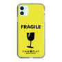スリムプロテクションケース［ FRAGILE - Yellow ］