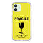 スリムプロテクションケース［ FRAGILE - Yellow ］