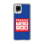 スリムプロテクションケース［ FRAGILE Sticker - Blue ］