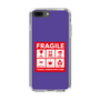 スリムプロテクションケース［ FRAGILE Sticker - Purple ］