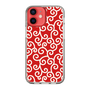 スリムプロテクションケース［ 唐草模様 - Red ］