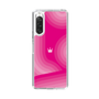 スリムプロテクションケース［ CASEPLAY Winding Pattern - Pink ］