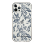 スリムプロテクションケース［ LAGUNAMOON - ボタニカルジャガード - Clear×Black ］
