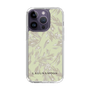 スリムプロテクションケース［ LAGUNAMOON - ボタニカルジャガード - White×Beige ］