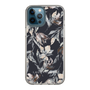 スリムプロテクションケース［ LAGUNAMOON - ニュアンスフラワー - Navy ］