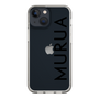 スリムプロテクションケース［ MURUA - ロゴ - Black ］