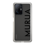 スリムプロテクションケース［ MURUA - ロゴ - Black ］