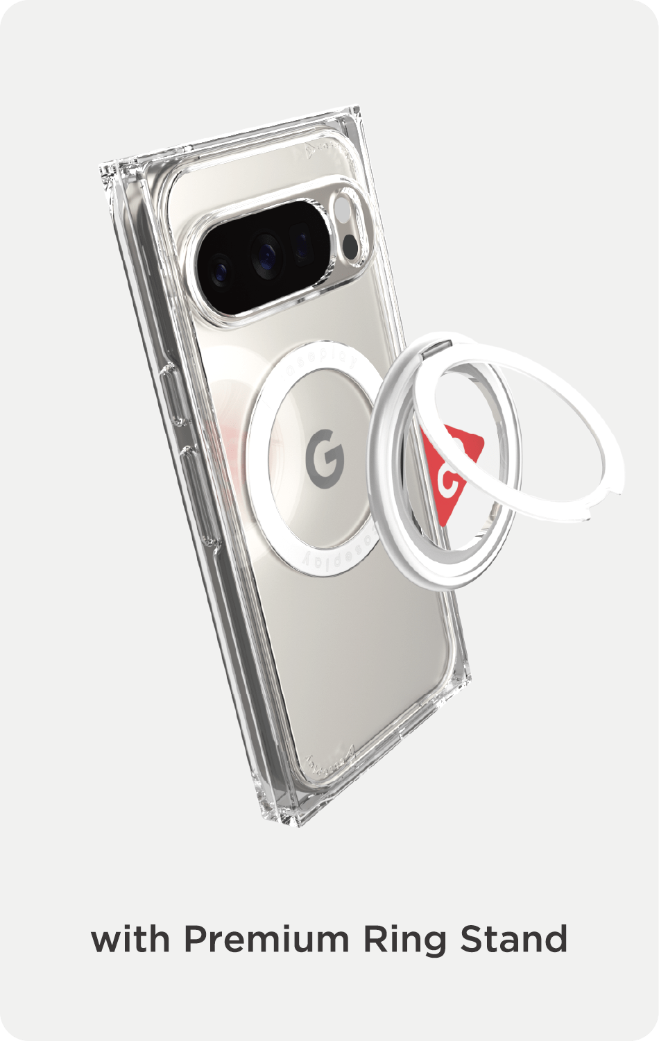 with Premium Ring Stand